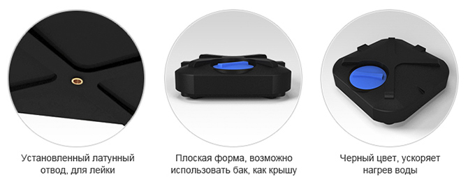 Достоинства баков для душевой кабинки от Евроталер